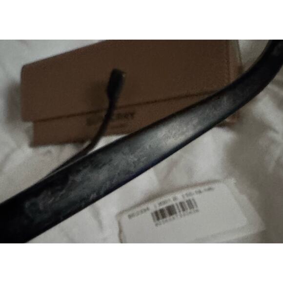 Burberry Edison 53/20/145 Men's Square Eyeglasses With Matching Case & Box - Picture 9 of 16